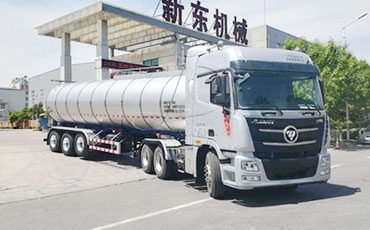 湖北物流公司與新東機(jī)械鮮奶運(yùn)輸車合作紀(jì)實(shí)